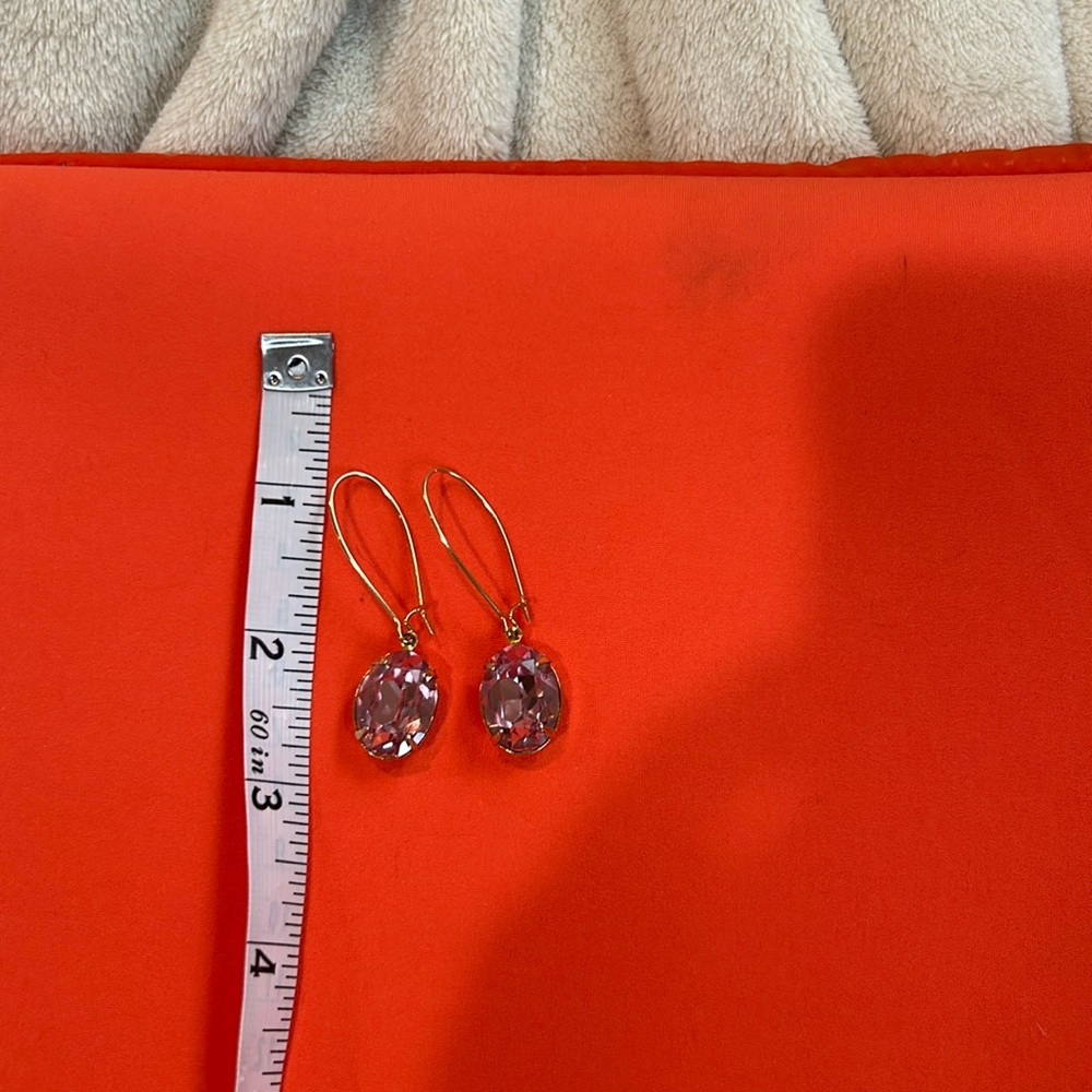 Gold plate wire earrings